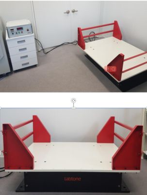 Hoogwaardige mechanische schudtafel met 200 kg laadvermogen voor impact lossen en sprongtesten