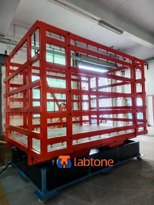 Trillingstest Mechanische Schudtafel met 2-5Hz Frequentie en 30 graden Onbalans Trillingsmodus