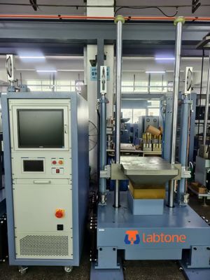 Schoktestsysteem met onmiddellijke energie-uitwisseling voor de beoordeling van de duurzaamheid en weerstand van het product tegen externe spanningen