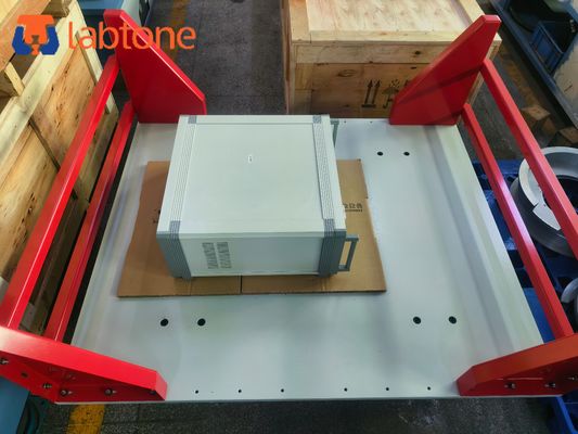 Trillingstafel testapparatuur met 2-5Hz frequentiebereik, 1200 x 1500mm tafelafmetingen, voldoet aan ISTA, ISO en IEC normen