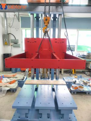 Free Fall Drop Tester Voldoen aan ISTA 1A 2A 6A Uitvoeren van de drop test van het gezicht, rand, hoek