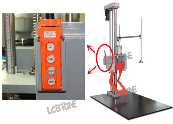 Druppelhoogte 2000mm 85kg Lab Drop Tester Met CE-certificering Voldoen aan ISTA-standaard