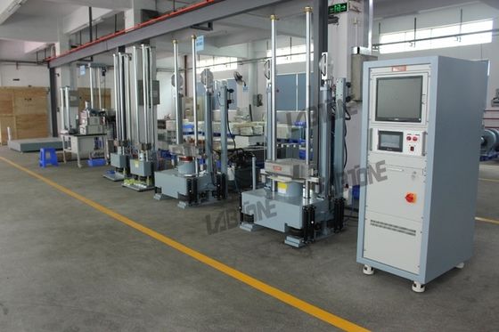 Schoktestsysteem met tafeldimensies van 200x250 mm tot 200x200 cm Geschikt voor het testen van verschillende monstergewichten tot 1000 kg