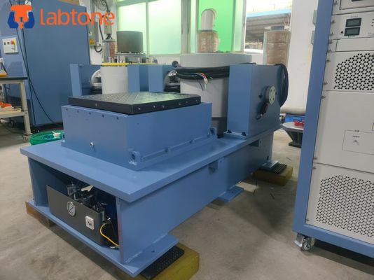 Electrodynamic Vibration Shaker System with Head Expander and Horizontal Slip Table for Laboratory Testing and Research